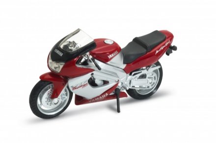 Model motorky Welly 1:18 Yamaha 2001 YZF 1000 R Thunderace (red)